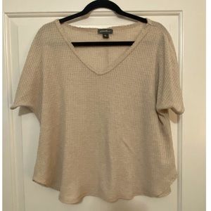 Beige Casual Tee